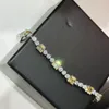 Armband gemaakt van natuurlijke schelpen en natuurlijke agaat Verguld 18K ontwerper voor vrouwen T0P kwaliteit diamantkristal klassieke stijl voortreffelijk geschenk 004