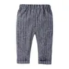 Bébé garçon vêtements coton ensembles à manches longues printemps automne tenue enfant en bas âge pantalon Costume enfants pour 1 à 2 3 4 ans enfants mâle Costume 240123