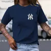 Koszulka damska Women Women T-shirt Casual Street Gorąca wyprzedaż Tops Około szyi Krótki rękaw Nowy letni list modny