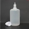 100pcs 100 ml Translucide anti-Theft Plastic Bottle Propulter Liquid Eye Drop Drop.