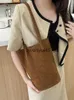 Shoulder Bags Genuine Leater Vintage Bucket Bags For Women Luxury Designers andbags And Purse 2023 New In Cowide Wit Inner Pocket Soulderqwertyui45