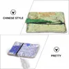 Sacs de rangement 10pcs délicat jade sac créatif bijoux paquet pochette cadeau (couleur mixte)