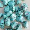 2021 Ny grossist 200g bulk Big Tumbled Stone Turquoise Crystal Healing Reiki Mineral ZZ