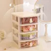 Bins Children Hair Accessories Storage Box Organizer Plastic Drawer Desktop Hair Clip Jewelry Head Rope Rubber Band Organizer Box