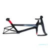 Black Grey T1000 UD V4RS Disc Carbon Road Bike Frames Disk Bicycle Frames Styret Strans av DPD UPS för