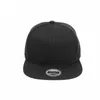 Berets Classic Snapback Hat Cap Hip Hop Style Flat Blant Blank Solid Color Регулируемый размер кепки для мужчин Женщины