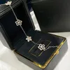 سوار مصنوع من الأصداف الطبيعية ومصمم الذهب الطبيعية الذهب 18K للمرأة T0P جودة Diamond Crystal Fashion Gift 002