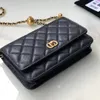 Top quality Designer women's crossbody shoulder Bags fashion man quilted Leather lambskin envelope cc woc Bag Luxurys lady gift flap purse gold chain clutch tote bag