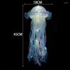 Night Lights Jellyfish Lamp Portable Flower Girl Room Atmosphere Decoration Bedroom Home