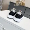 Topp mmy maison mihara yasuhiro skor casual sneakers canvas tränare lace-up massage plattform sko trim formad tå lyxiga män kvinnor sneaker