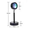 Floor Lamps USB Sunset Lamp Projector Mood Light Bar Atmosphere Stand Colorful Bedroom Decoration Pography Gifts