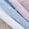 Nordic okrągły dywan bawełniany mata podłogowa miękka różowa biała dywan bawi się dzieć