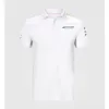 Мотоциклетная одежда F1 Гоночная рубашка Командная форма Автомобильный фанатский костюм серии с короткими рукавами и лацканами Быстросохнущая футболка на заказ Прямая доставка Auto Otgei