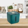 Storage Bottles Rice Dispenser Moisture-proof Bucket Airtight Food Bin With Lid Pet Container Kitchen Organizer