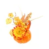 装飾的な花人工カボチャ装飾Pography Propograph Basket Filler Foam Pumpkin for Dinner Table Fireplace Kitchen Halloween