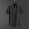 Koszulki męskie designerskie koszule biznesowe koszulki pochylanie pullover wysokiej klasy mężec krótkie rękawy T-shirty liter mody kobiety męskie topy luksusowe