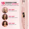 Miropure 360 ​​° Airflow Styler Curler ، Titanium Hair Corresener و Curler 2-in-1 ، Wand Professional Care with Aonic Aonic Air Cool