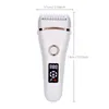 USB Rechargeable Women Painless Electric Epilator Beard Hair Removal Women's Shaving Machines Portable Female Hair Trimmer LCD 240124