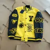 LVSE JACKE DESIGNER Varsity Jacket Letterman Jacket L Vintage Bomber Coats 11 Letter Brodery Autumn Men Baseball Jackets Hip Hop Loose Green Varsity Jacket 85