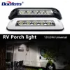 Roues tout terrain 12 V/24 V RV LED auvent porche lumière étanche camping-car caravane lampes murales intérieures bar camping-car remorque lampe extérieure