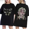 Herr t-shirts sångare melanie martinez portaler musik album tryck t-shirt sommar mode par streetwear män kvinnor harajuku överdimensionerad t-shirt 240130