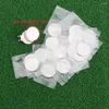 Golf Training Aids 10Pcs 25mm Metal Hat Clip Visor Cap Clips Magnet Ball Markers Putting Green Accessories Golfing Practice