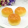 Fleurs décoratives 3pcs / lot PU Crafts Simulation Panas Bun Modèle Gâteau alimentaire Gâteau Bread Prèlement Fragrance Pographie Supplies Kitchen