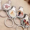 Wedding Bottle Opener Keychain 2in1 Beer Opener can Personalized Wedding Favor Gifts Wine Opener Keychain Nail Clippers302D