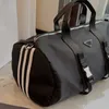 Przenośne torby podróży torby bagażowe Wysokiej jakości nylonowe paski do usuwania Trójkąta sprzętowa duża pojemność zamek błyskawiczny Kieszonkowy czarny 5a 50 cm