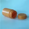 50 pcs 80 g 120 pink green blue orange plastic Tearing pill bottle Flip lid Candy packaging free shipping Jufmi
