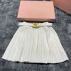 Skirts designer Skirts designer summer women short skirt skirts womens fashion waistband letter graphic pleated casual slimming super Short Skirt HWEQ