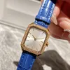 Luxury Watch Fashion Retro Square Table Swiss Quartz Movement Watches 24mm rostfritt stål Watchband Crystal Dial present för kvinnor med låda