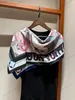 2024Designer Silk scarf High quality square headband Top Brand letters Classic bag pattern chain buckle Doublesided same color Unlocked M77657