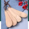 15Cm Wooden Domestic Seasoning Rice Scoops Camping Coffee Tea Sugar Spoons Q939 0507