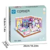 Blocs 639 pièces cabane chambre modèle bâtiment ville rue vue Villa maison assembler briques filles maison jouets enfants cadeaux de noëlvaiduryb