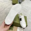 Summer extérieur luxe décontracté chaussure Nouveau style concepteur en cuir en cuir homme femme sneaker printemps et rayures d'automne tennis voyage à talon plat promenade entraîner randonnée chaussures broder broder