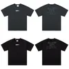 Erkekler T-Shirt Üst Tasarımcı Lüks Gevşek Gevşek Pamuk Kısa Kollu Tişört Sokak Sokak Hip Hop Erkek ve Kadınlar Y2K2