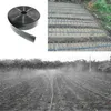 50 100 200 metri Sistema di irrigazione a rotolo Linea gocciolante piatta Kit di irrigazione con nastro gocciolante morbido da giardino N45 1 '' Tubo a 3 fori12363