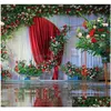 Party Decoration Grand-Event Geometric Props Wedding Backdrops Arch Flower Outdoor Lawn Flowers Door Balloons Rack Iron Circle Sash DHY6R