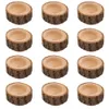 12PCS Party Wooden Candle Holder Festival Romantic Aromaterapy Dinning Table Stoł