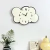 Wandklokken Cartoon Stille Wolk Schapen Klok Woonkamer Kinderschommel Woondecoratie Modern Eenvoudig Kan Voeten