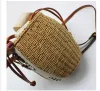 Tygväska Designerväskor Luxurys handväskor axelväskor Cross Body Fashion Ladies Purse Lady Handväskor Straw Woven Shopping Bag Summer Beach Hucket Bag