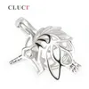 CLUCI mode 925 en argent sterling licorne cage pendentif pour les femmes faisant des perles collier bijoux 3 pièces S18101607272D