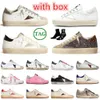 10a Nouvelle-Italie Brand Plaque-Forme Shoes Winter Goldenstar Golden Sneakers Men Femmes Super Ball Star Sabot Purestar Outdoor Doold Diry Casual