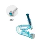 Disposable Blue Ear Piercing Gun Kit Healthy Safety Nose Earring Piercer Tool Set Machine Color Diamond Ear Studs Body Jewelry 435-S