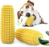 Maïs Hond Kauwspeelgoed voor Agressieve Kauwers Onverwoestbaar Sterk Duurzaam Piepend Interactief Hondenspeelgoed Puppy Tanden Kauwmaïs Stok Speelgoed voor Kleine Middelgrote Rassen