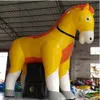 Großhandel Ausgezeichnete Qualität Fantastisches riesiges aufblasbares Pferd-Cartoon-Ballonmodell für Karnevalsumzug, Pferdegeschäft-Werbung