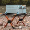 Folding Cooler Stand Frame Foldbar Alloy Support Bagage Outdoor Antislip Camping Picnic Light Weight Kyl Ice Box Holder 240126