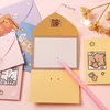 50 pièces dessin animé Ins carte de voeux étudiant bricolage Tanabata journée de l'enseignant Bouquet Message petites cartes postales d'anniversaire 240118