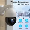 IP -kamera utomhus 30x Optisk Zoom Speed ​​Dome Street 5MP HD Night Vision 80M CCTV Video Surveillance P2P Xmeye